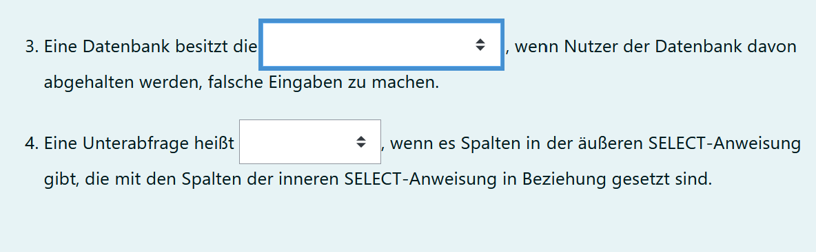 Beispiel Informatik